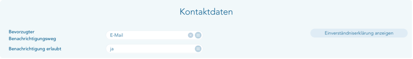Kontaktdaten