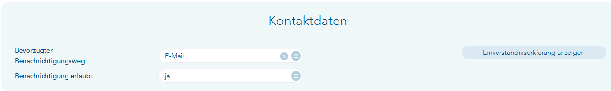 Benachrichtigung auf ja