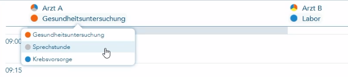 Termintyp für die Ressourcenberechnung