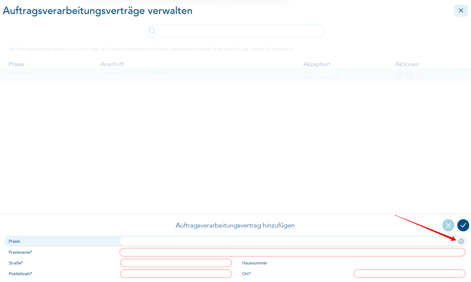 AVV Listenauswahl Praxis