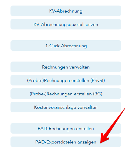 PAD-Exportdateien anzeigen