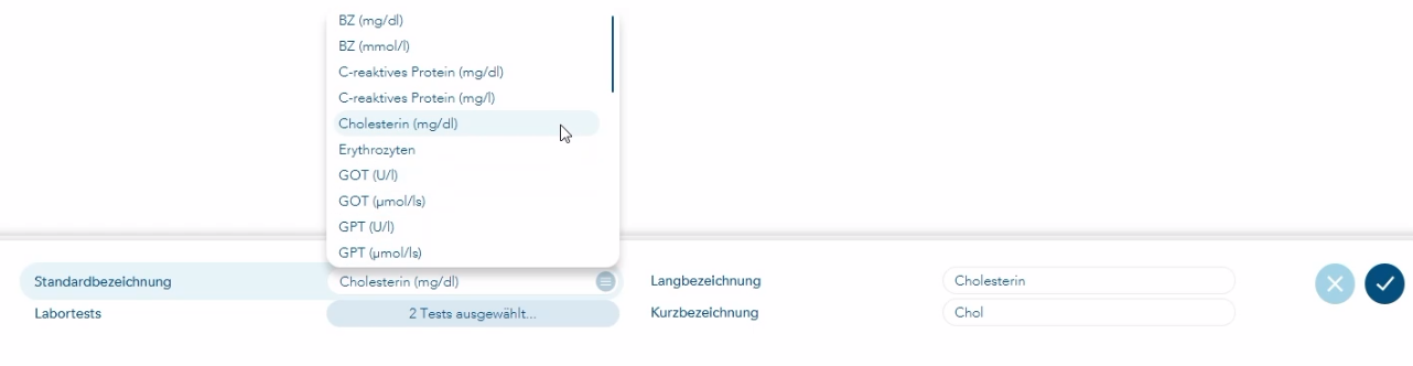 Laboridents zusammenfassen