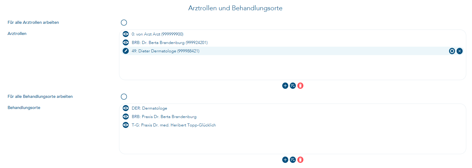 Information erfassen bei anderen Ärzten deaktiviert
