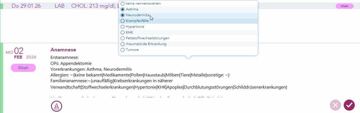 Mehrfachauswahl wenn Strg gedrückt wird
