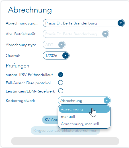 Kodierregelwerk in der Abrechnung