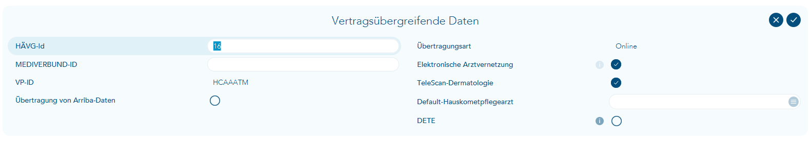 Haken bei TeleScan-Dermatologie