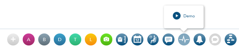 Messwerte-Button in eAkte