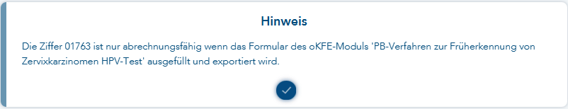 Hinweis für Ziffer 01763