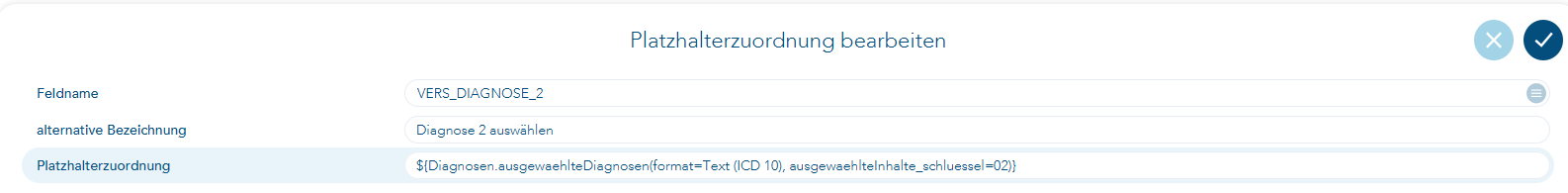 Diagnose mit Schlüssel 02