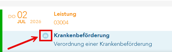 Druckersymbol in der eAkte