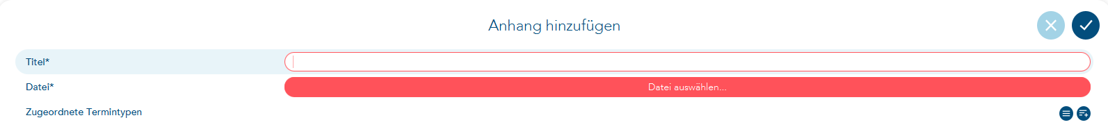 Anhang hinzufügen